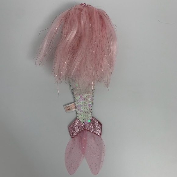 Ty Cora the Aqua Sequin Mermaid Soft Doll - Picture 8 of 12
